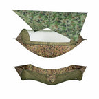 Hamac de Camping avec Bâche de Pluie - K