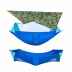 Hamac de Camping avec Bâche de Pluie - L
