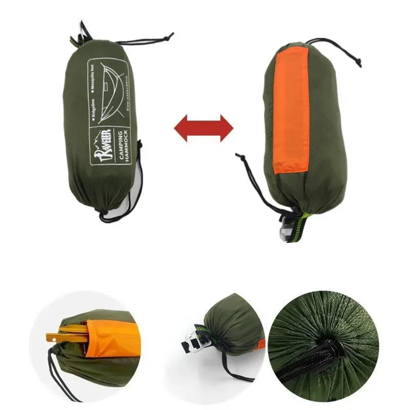 Hamac de Camping avec Moustiquaire -