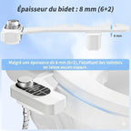 Kit Douchette Intime Auto - Nettoyante WC -