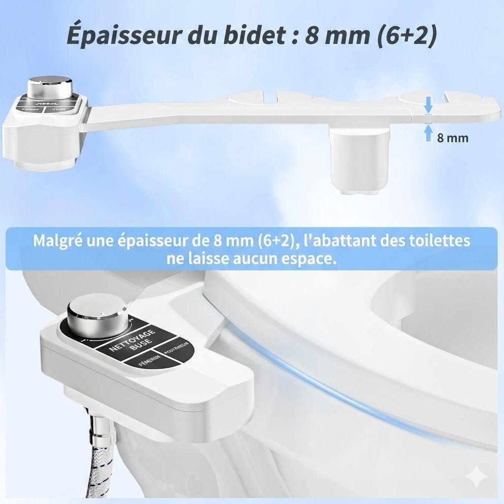Kit Douchette Intime Auto - Nettoyante WC -