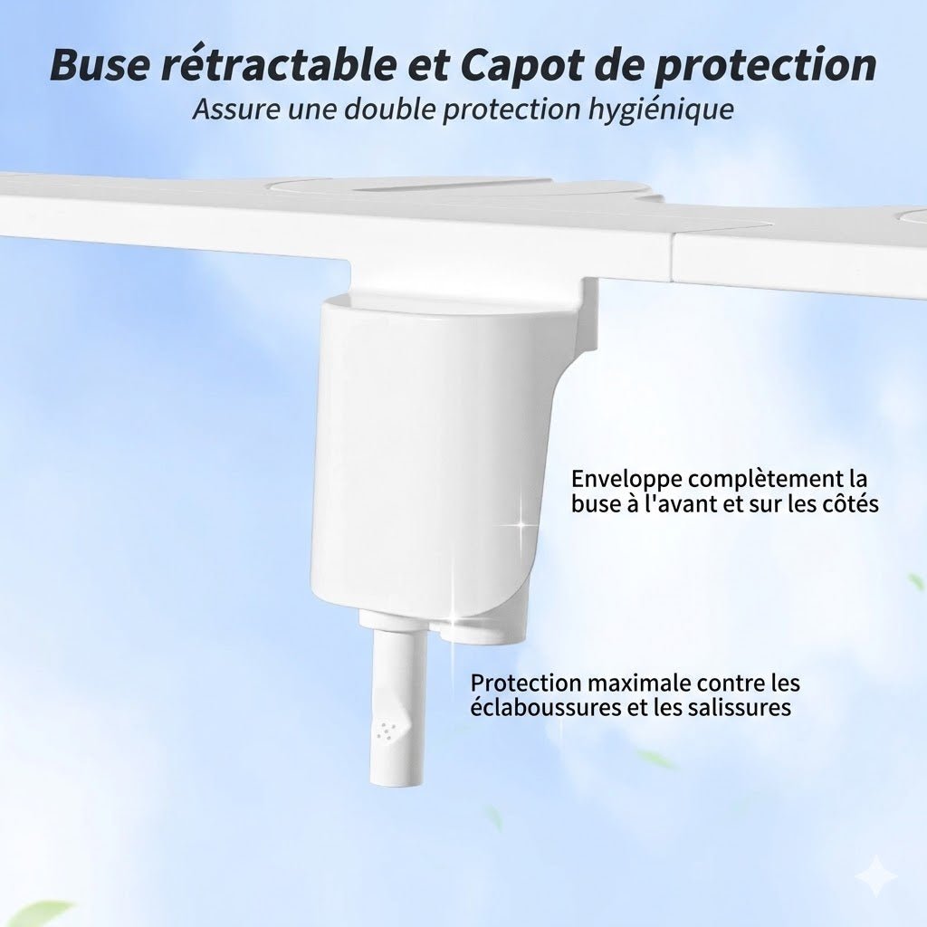 Kit Douchette Intime Auto - Nettoyante WC -