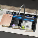 Kit Évier cuisine multifonction - 75X45 A Gris