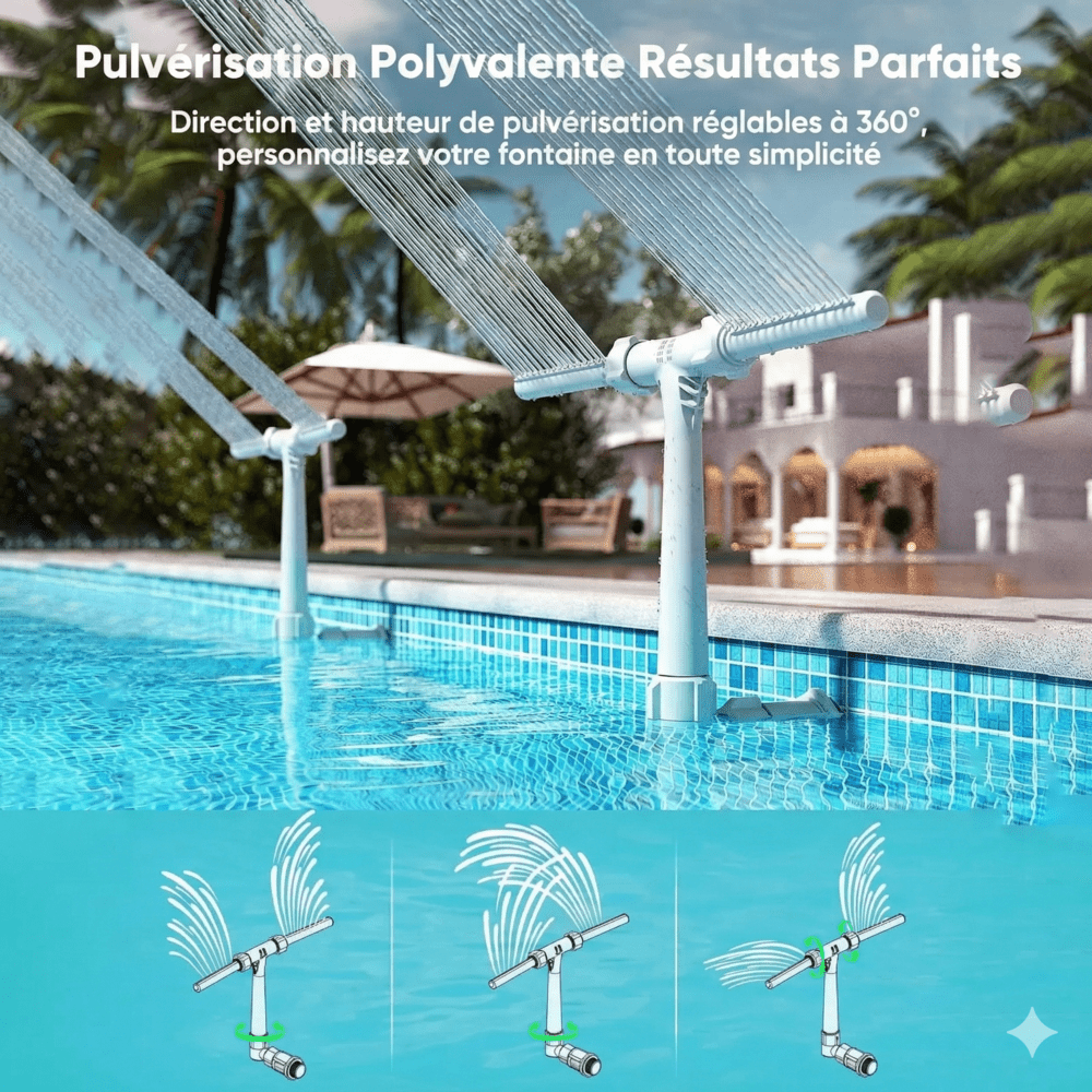 Kit Fontaine de Piscine -