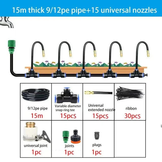 Kit Irrigation Goutte à Goutte Universel - 5m - 5 buses