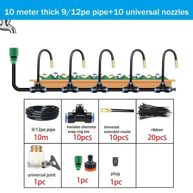 Kit Irrigation Goutte à Goutte Universel - 5m - 5 buses