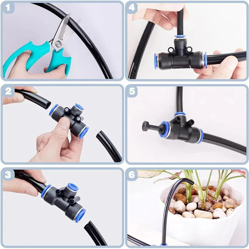 Kit Irrigation Goutte à Goutte Universel - 5m - 5 buses