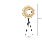 Lampadaire Anneau LED sur Trépied - Blanc froid
