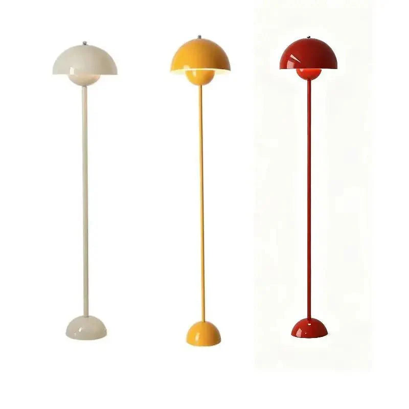 Lampadaire Champignon Rétro 70s 165cm - Jaune