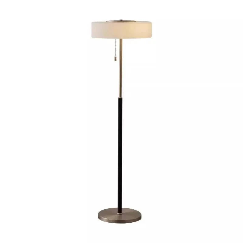 Lampadaire Classique Droit avec Abat - jour Cylindrique - Intensité variable