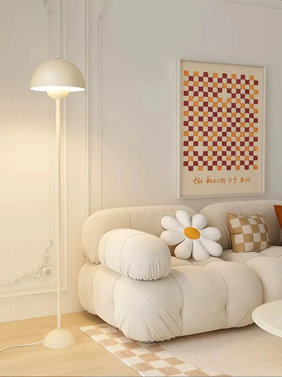 Lampadaire Dôme Beige -
