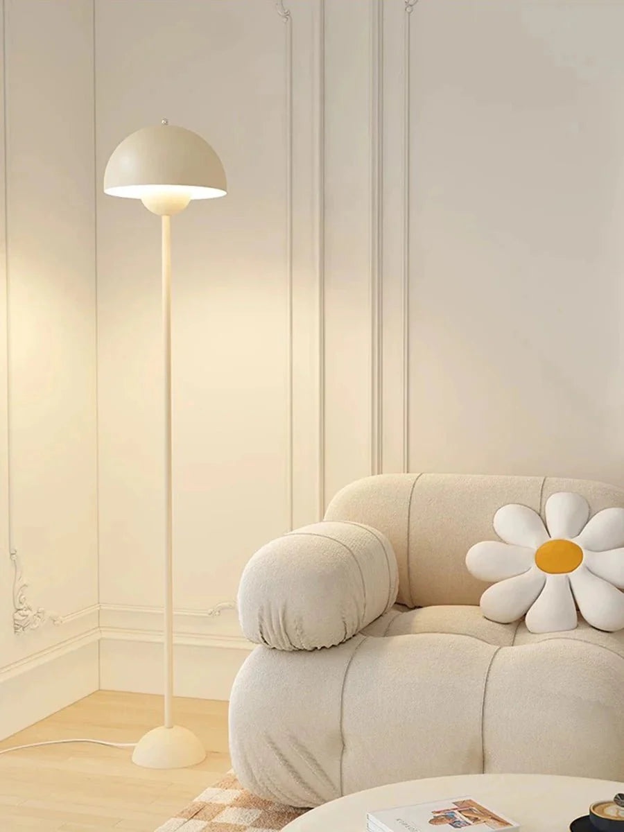 Lampadaire Dôme Beige -