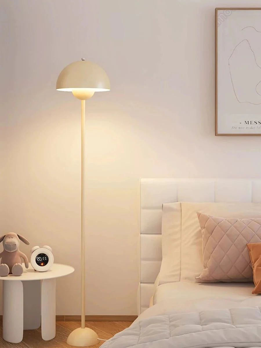 Lampadaire Dôme Beige -