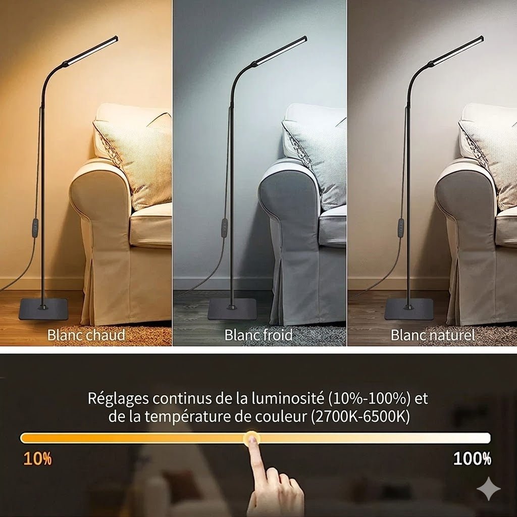 Lampadaire LED Minimaliste -