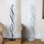 Lampadaire LED Spirale Design Moderne - A