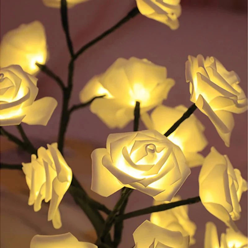 Lampe Arbre à Roses Lumineuses LED - B