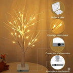 Lampe de Chevet Arbre Lumineux LED -