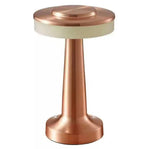 Lampe de Chevet Champignon en Métal - Bronze