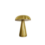 Lampe de Chevet Champignon Métal - Argentée