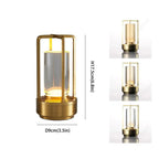 Lampe de Chevet Design Lanterne - Dorée