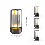 Lampe de Chevet Design Lanterne - Noir