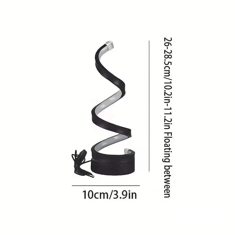Lampe de Chevet Design Spirale LED - A