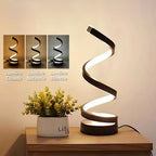Lampe de Chevet Design Spirale LED - B