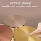 Lampe de Chevet Extra Plate Tactile - Dorée