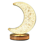 Lampe de Chevet Lune Cristal Tactile -
