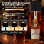 Lampe de Chevet Sans Fil pour Bouteille - A