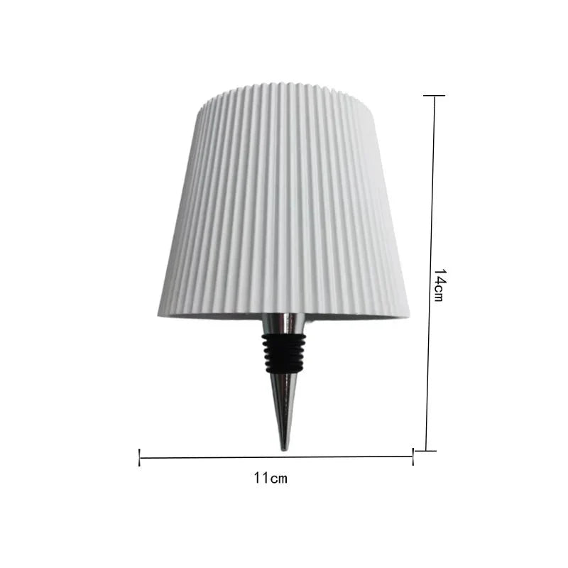 Lampe de Chevet Sans Fil pour Bouteille - P