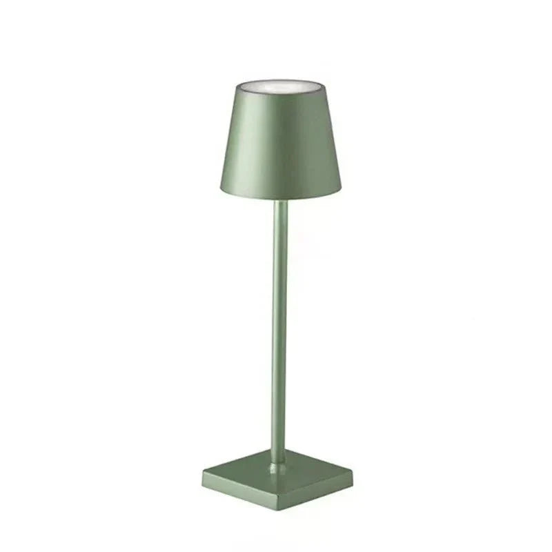 Lampe de Chevet Tactile Minimaliste Sans Fil - Vert