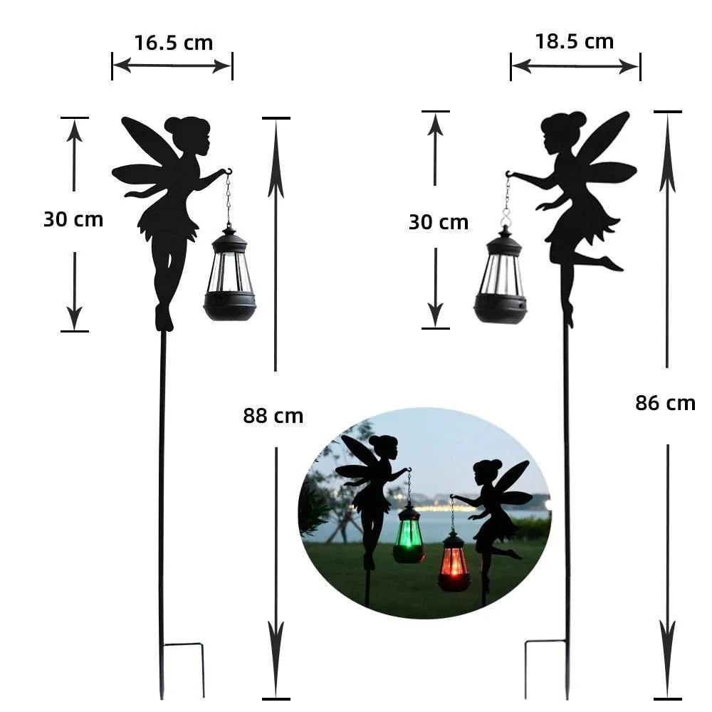 Lampe Fée Solaire Jardin - D