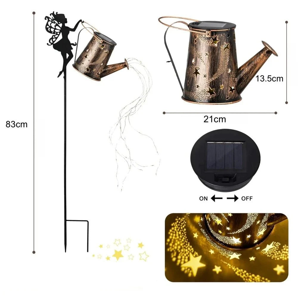 Lampe Fée Solaire Jardin - D