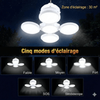 Lampe Solaire Sphere Pliable -