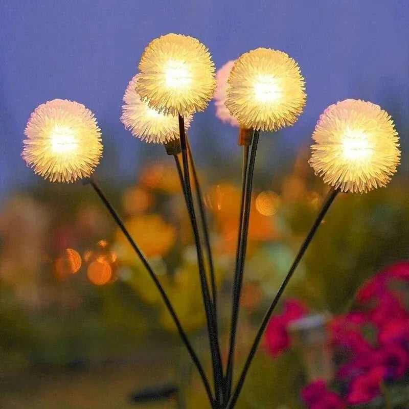 Lampes Méduse Solaire Jardin - Pissenlit