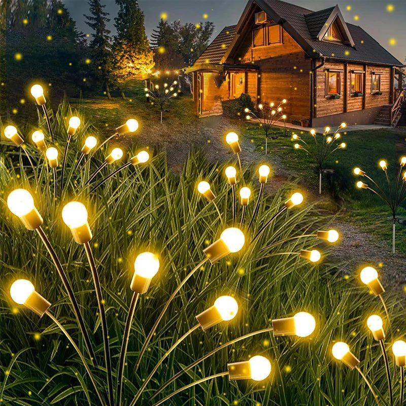 Lampes Solaires 10 Lucioles Tiges Souples -
