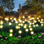 Lampes Solaires 10 Lucioles Tiges Souples -
