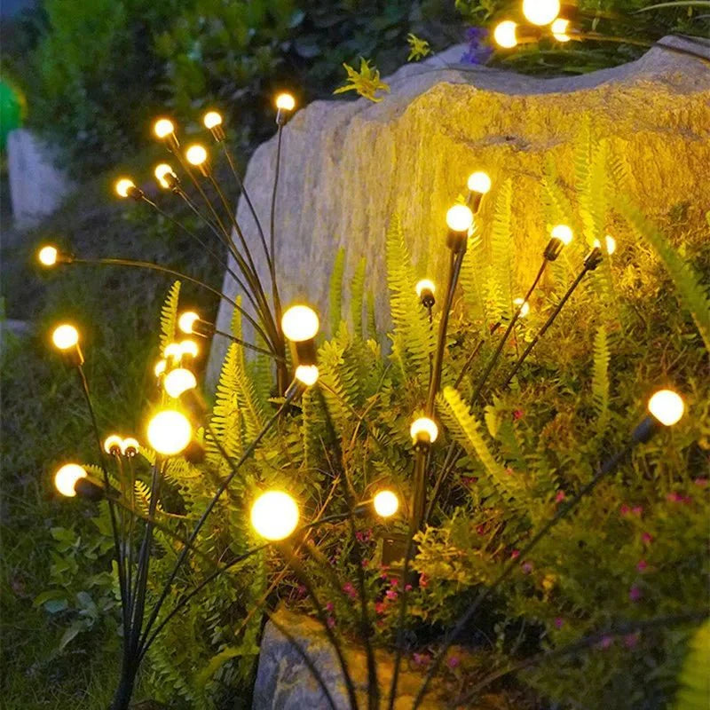 Lampes Solaires 10 Lucioles Tiges Souples -