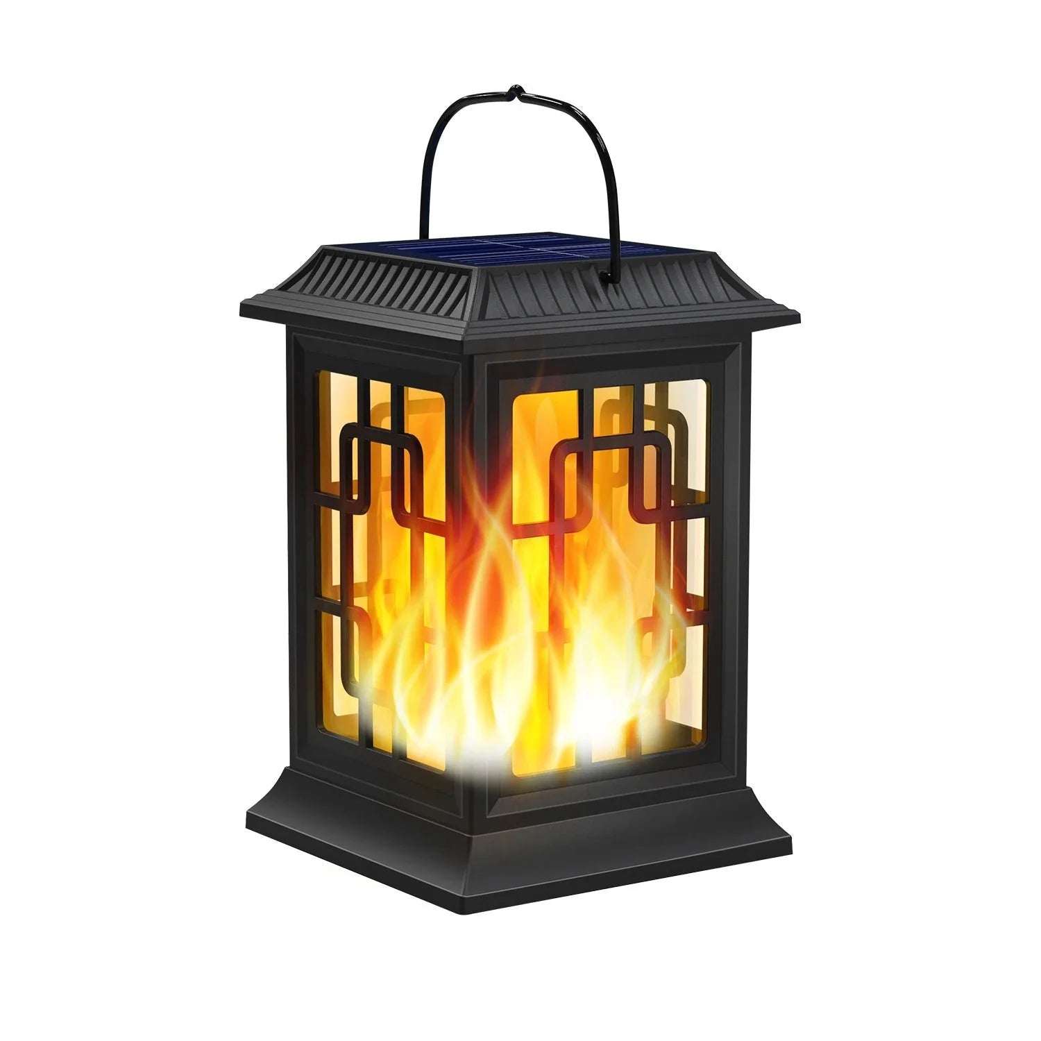 Lanterne Exterieur Effet Flamme - Simple