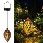 Lanterne LED Goutte d'Eau Style Oriental à Suspendre -