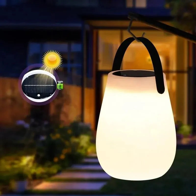 Lanterne LED Solaire Rechargeable USB - A
