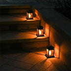 Lanterne Solaire Effet Bougie -