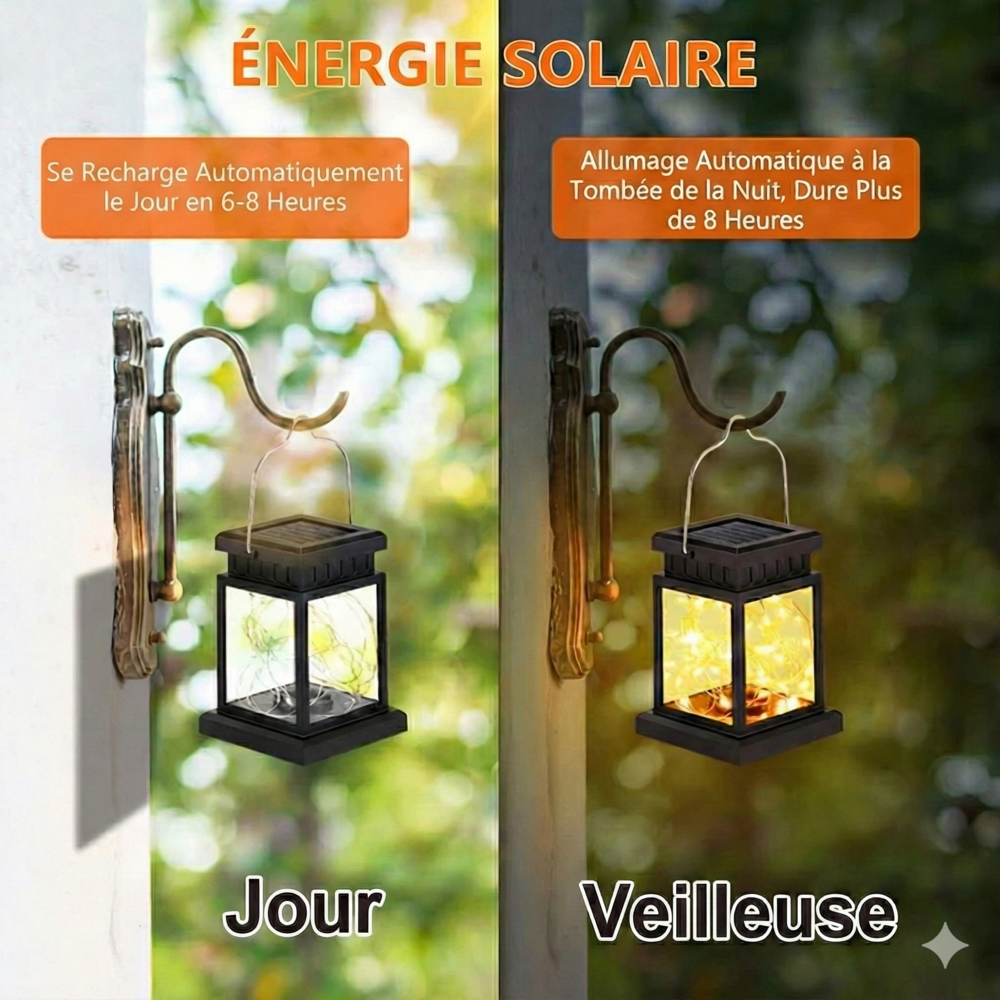 Lanternes Solaires à Poser - Guirlande