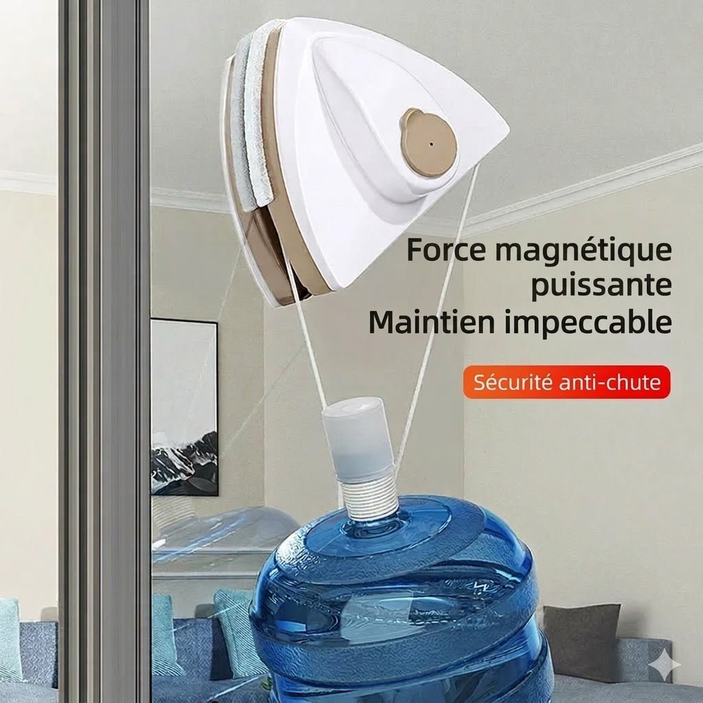 Lave Vitre Magnétique -