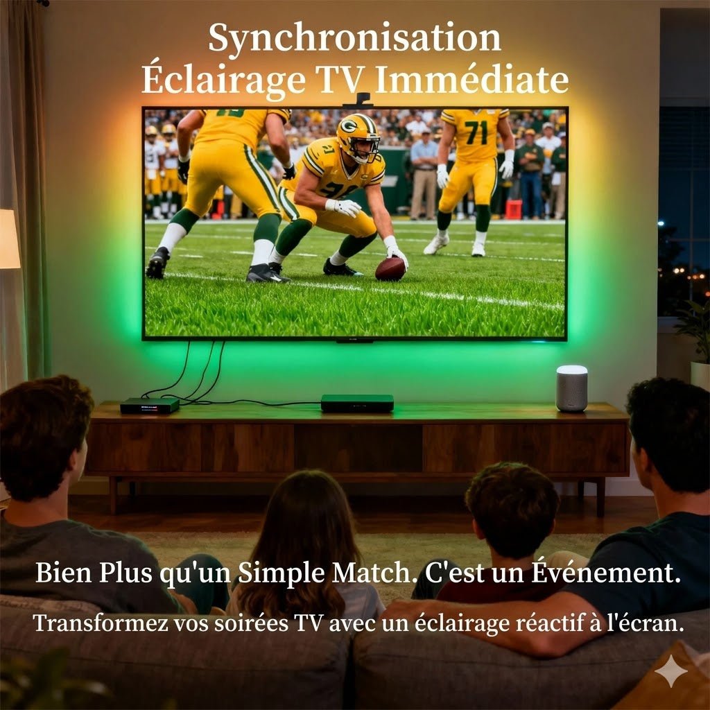 LED TV Synchronisation Image - TV 101 à 127 cm