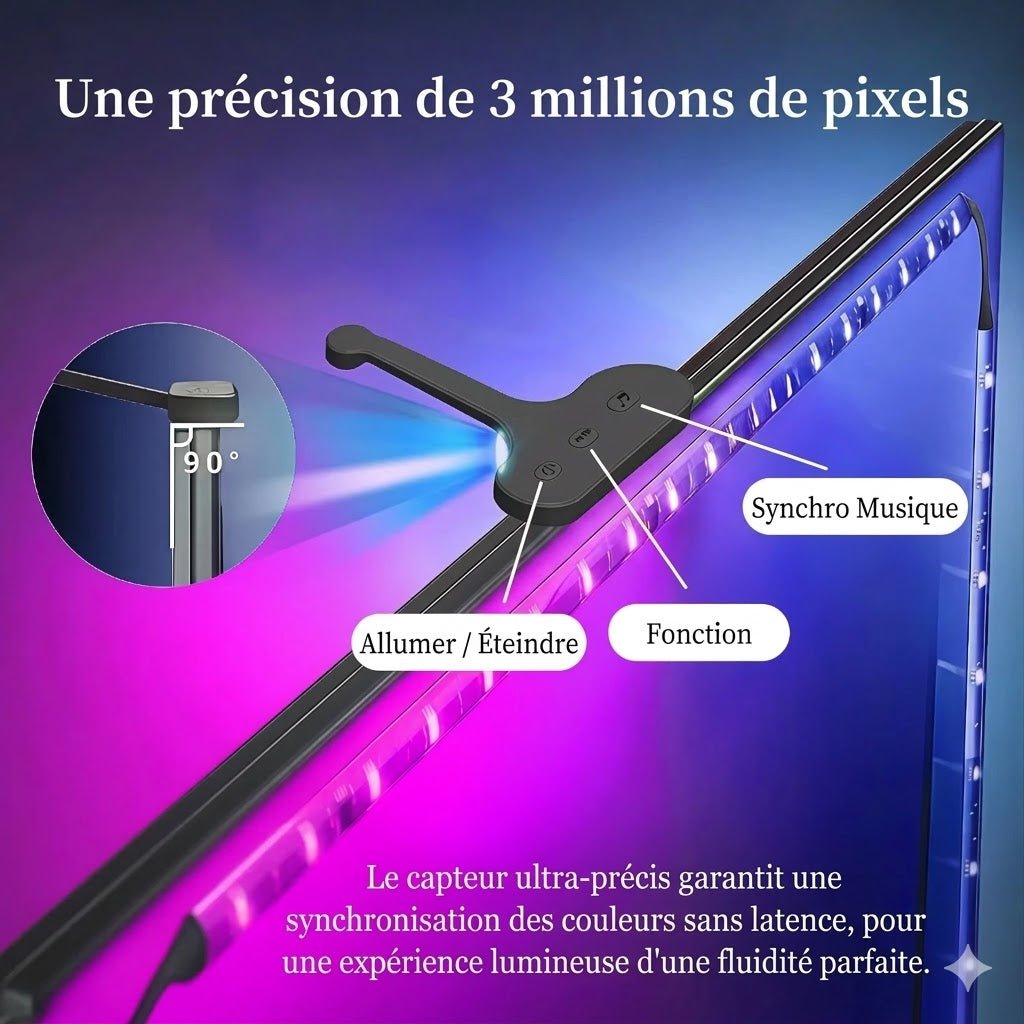 LED TV Synchronisation Image - TV 101 à 127 cm