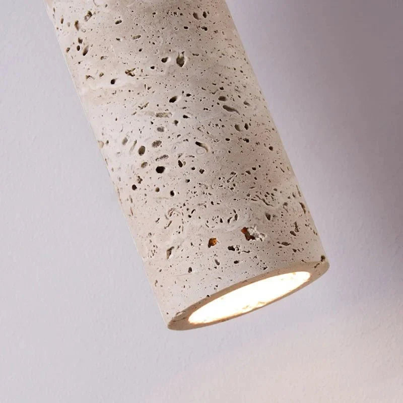 Luminaire Cylindrique Minimaliste Style Japonais - B