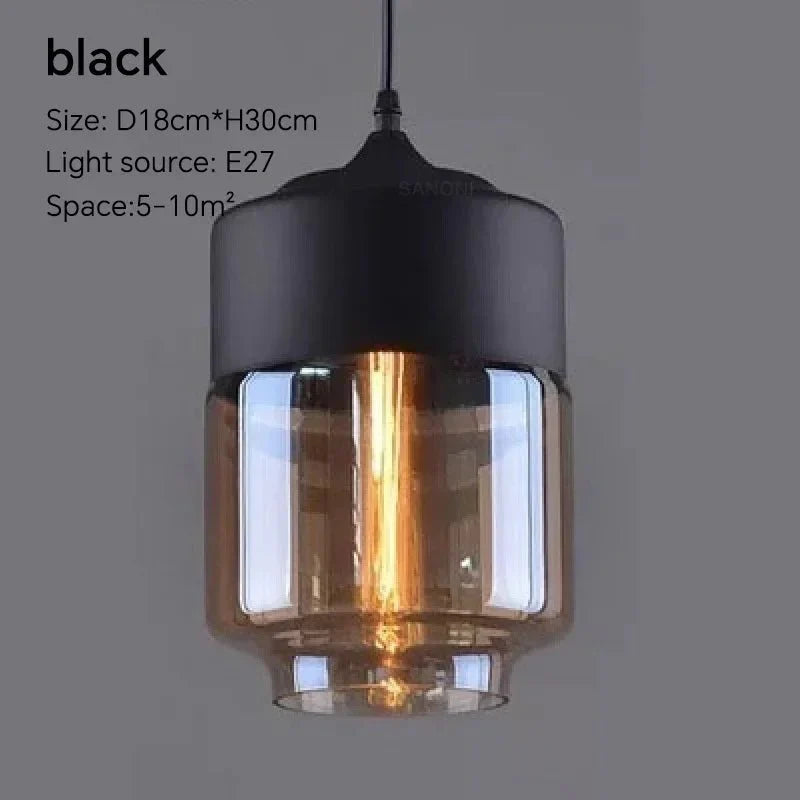 Lustre Scandinave - Ambre C 18cm