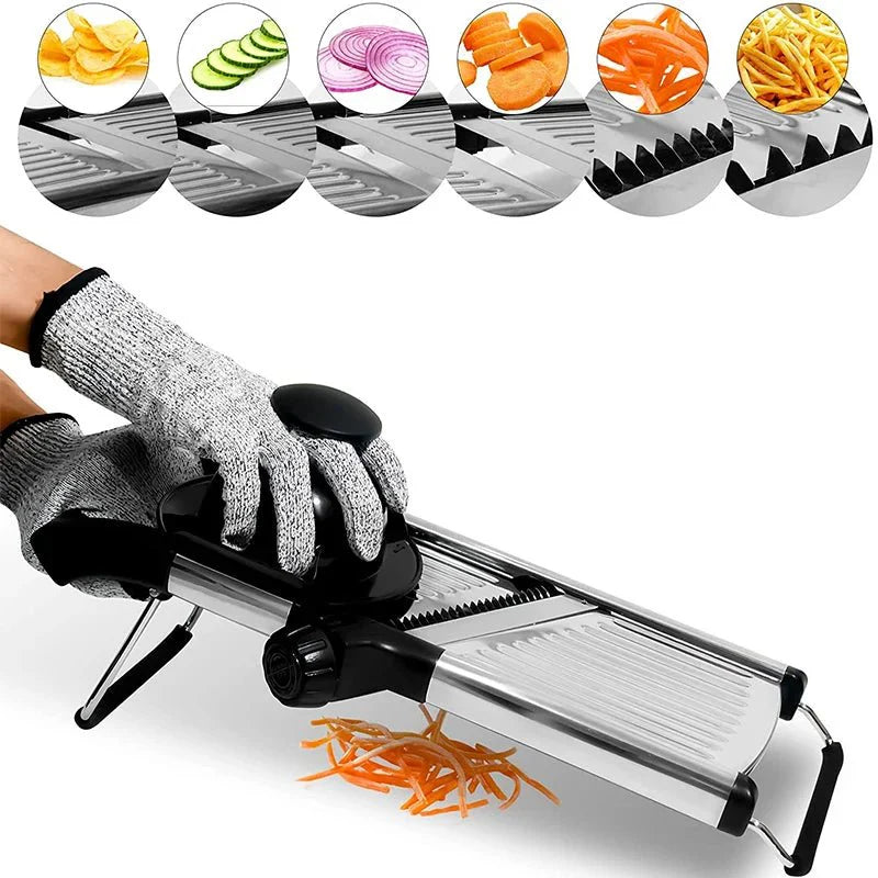 Mandoline Multifonction Inox -
